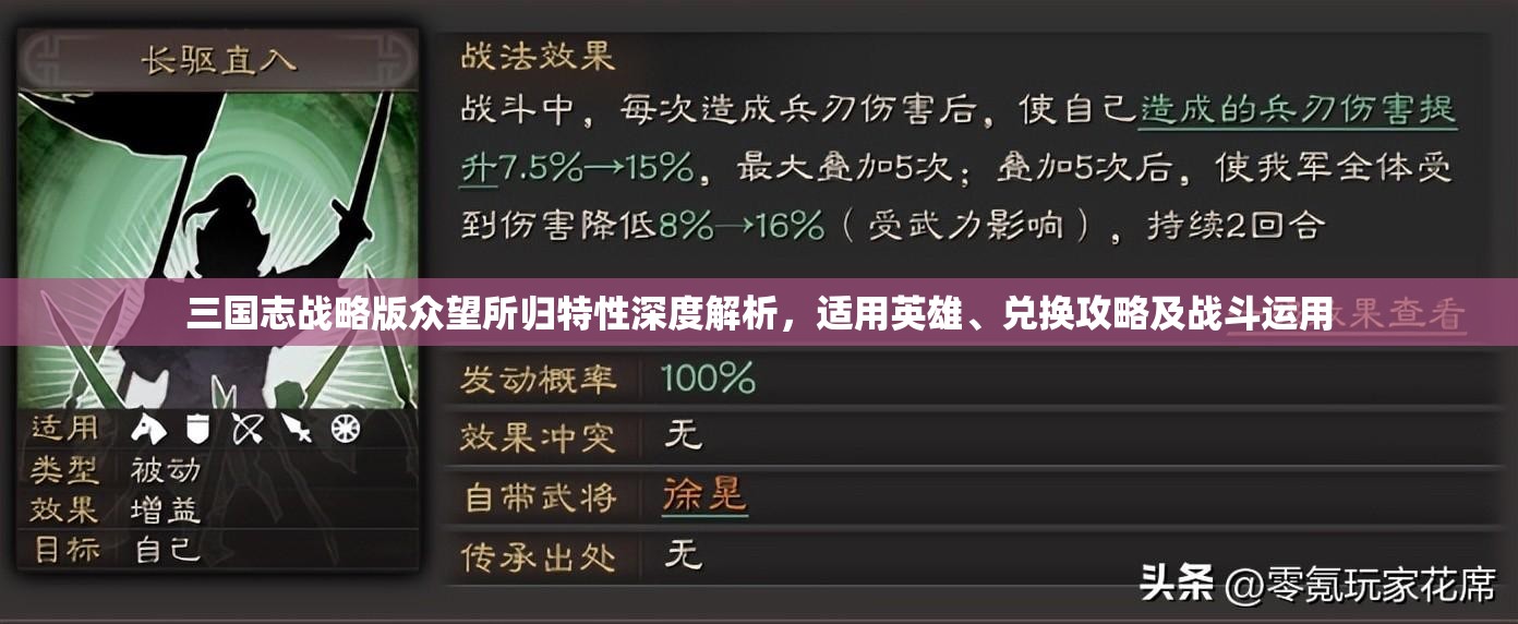 三國(guó)志戰(zhàn)略版眾望所歸特性深度解析，適用英雄、兌換攻略及戰(zhàn)斗運(yùn)用