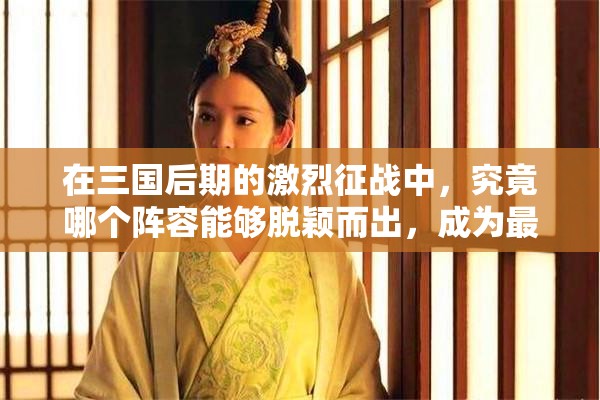 在三國后期的激烈征戰(zhàn)中，究竟哪個(gè)陣容能夠脫穎而出，成為最強(qiáng)大的勢力？