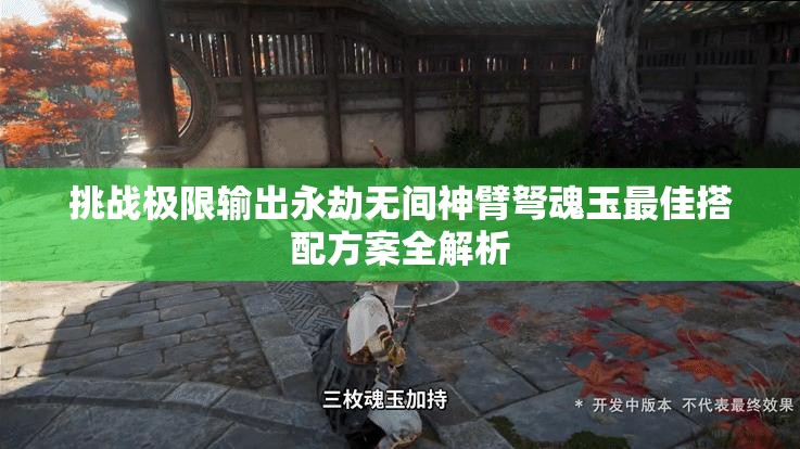 挑戰(zhàn)極限輸出永劫無間神臂弩魂玉最佳搭配方案全解析
