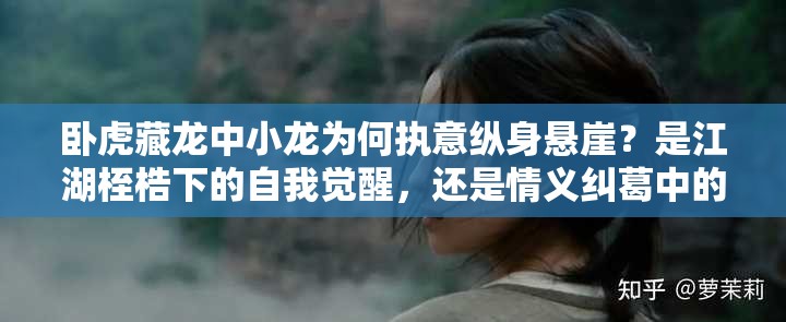 臥虎藏龍中小龍為何執(zhí)意縱身懸崖？是江湖桎梏下的自我覺(jué)醒，還是情義糾葛中的終極抉擇？